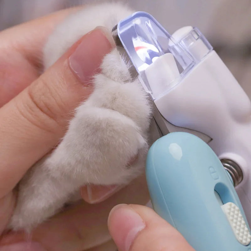 Pet Nail Clippers with LED Light