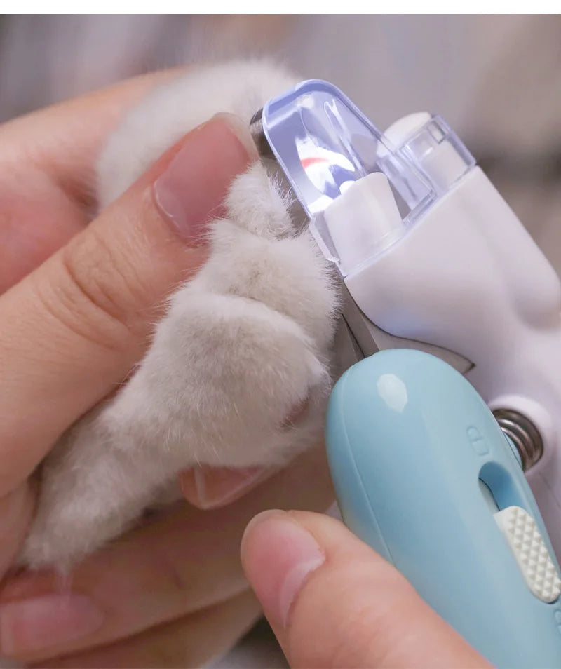 Pet Nail Clippers with LED Light